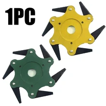 6 Blade Grass Trimmer Head Weed Brush Cutting Head Easy Cutting Mower Blade Garden Power Tools 6 Blade Grass Trimmer Head Weed Brush Cutting Head Easy Cutting Mower Blade Garden Power Tools