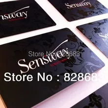 Гейдельбергская офсетная ПВХ с принтом визитная карточка/УФ галстук/500 шт/0,76 мм