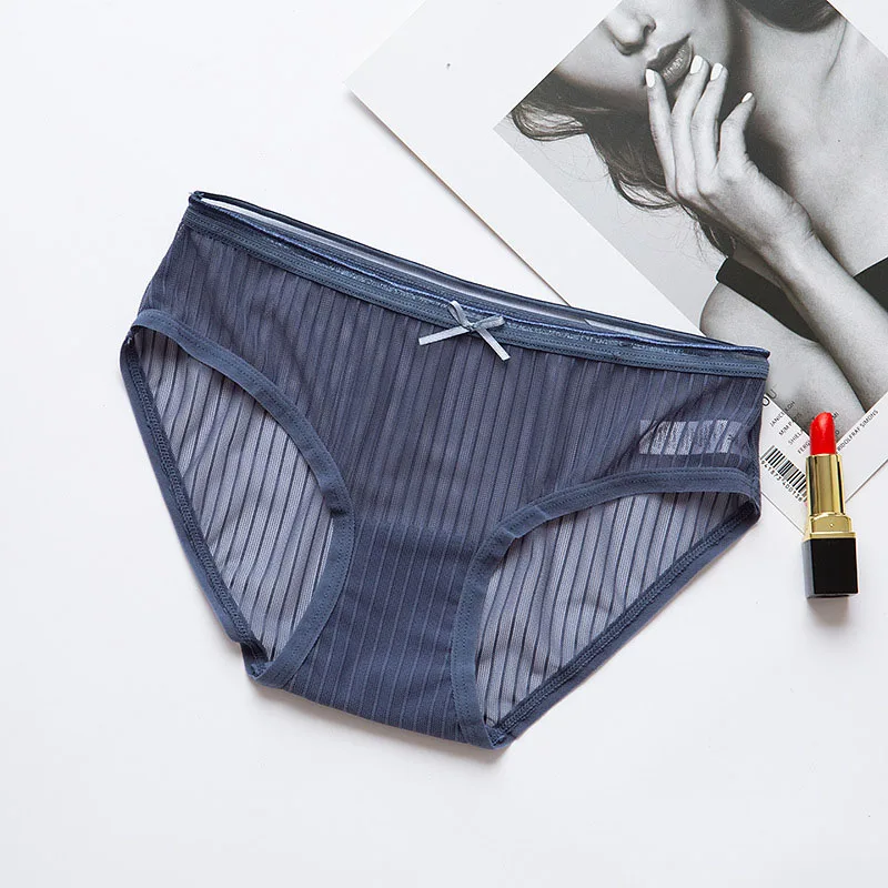Aliexpress.com : Buy New Style Women Seamless Stripe Panties Low Rise ...