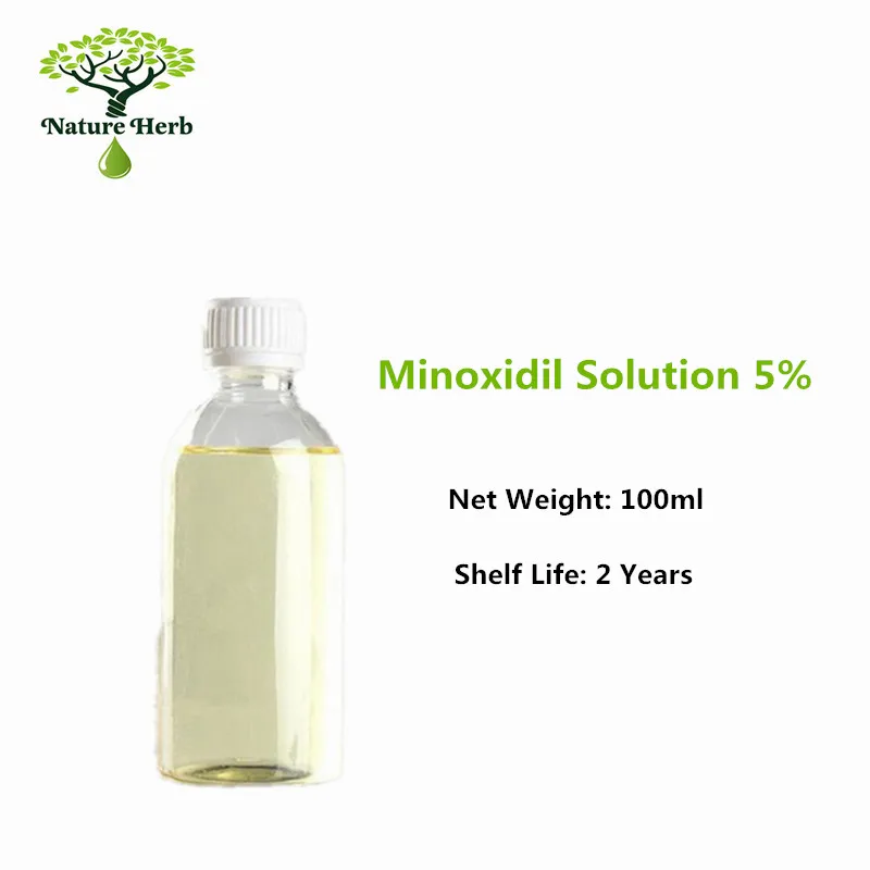 

100ml 500ml of 5% minoxidil solution for men hair growth ready to use