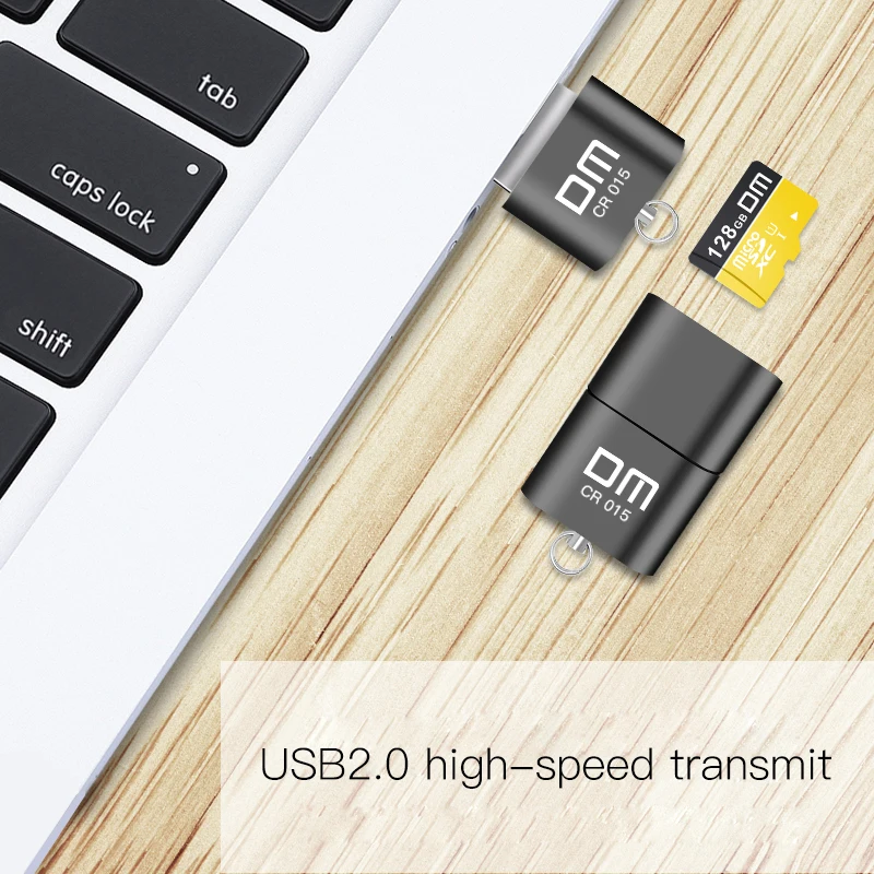 Устройство для чтения карт Micro SD DM CR015 с инновационным слотом TF карты