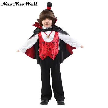 

Free Shipping Children's Day Halloween Cosplay Party Zombie Role Playing Clothing Vampire Costume for Kids