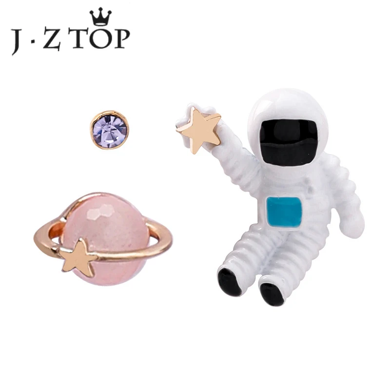 Jztop 3 шт./компл. Милая астронавт звезда Бриллиантовая Классическая Вселенная