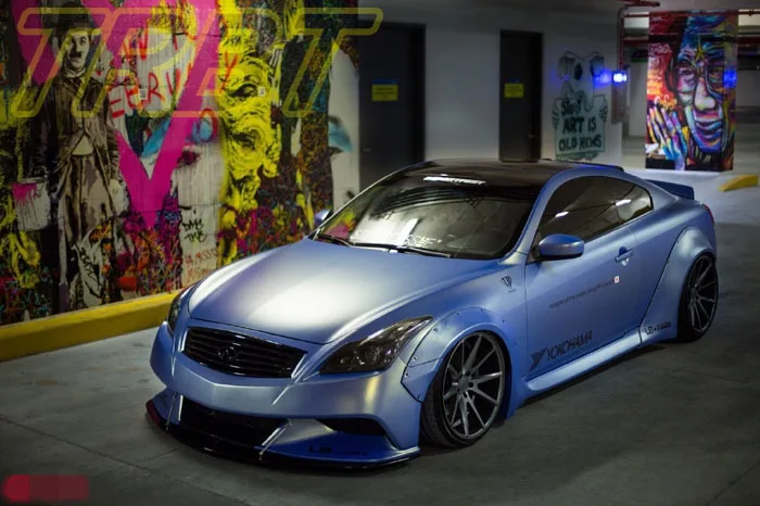 G37 Coupe Средства ухода за кожей комплект Волокно Стекло передний бампер передняя