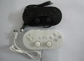 

Wired Classic Controller host Gaming Joystick Gamepad Controller For Wii 1 Remote Console Video Game white/black