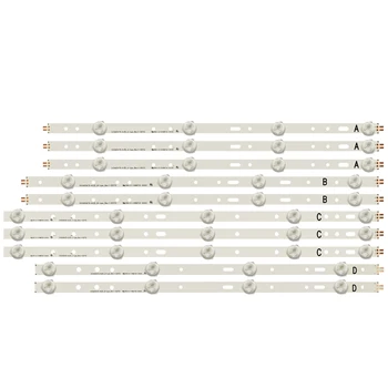 

10PCS 100% New 40D1333B 40L1333B 40PFL3208T 40L1354B LTA400HM23 LED backlight bar SVS400A79 4LED A/B/D 5LED C type Rev.1 120712