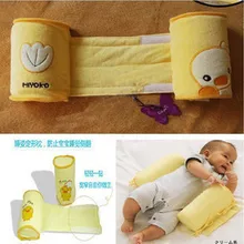 Удобная хлопковая подушка для защиты от опрокидывания, 1 шт., милая детская безопасная детская подушка для сна с рисунком, позиционер для головы