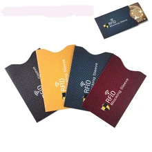 5 шт., защита от кражи для RFID, защита для кредитных карт, блокировка, держатель для карт, рукав, кожаный чехол, Защита, Чехол для банковских карт, новинка