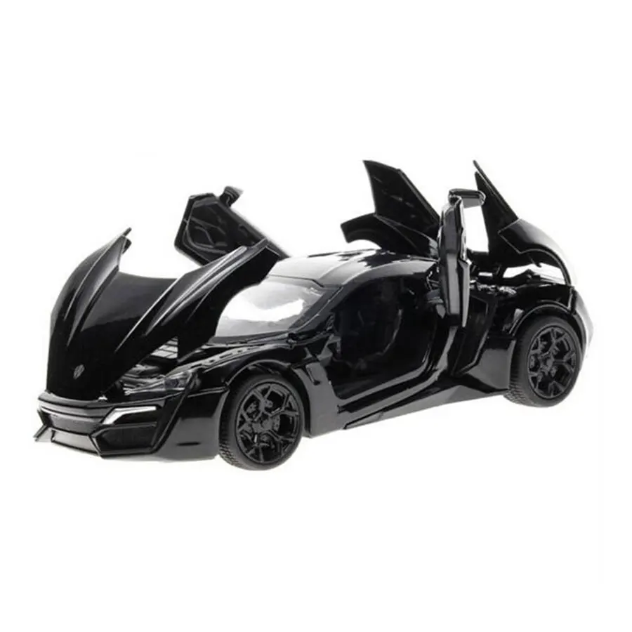 Lowest Price Miniatura de carro Fast And Furious 7 Model Car 1:32 Alloy Diecast Lykan Hypersport Pull Back With Electronic Toy Cars Kids Toys Lowest Price Miniatura de carro Fast And Furious 7 Model Car 1:32 Alloy Diecast Lykan Hypersport Pull Back With Electronic Toy Cars Kids Toys