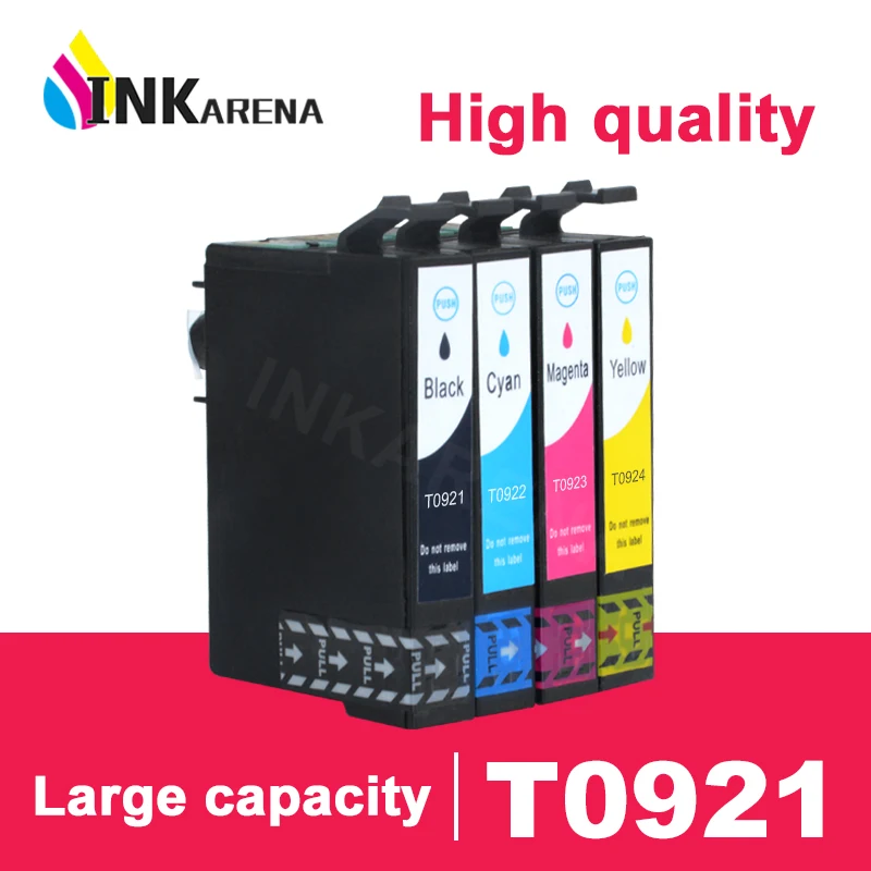 T0921 картридж для Epson T0922 T0923 T0924 Стилус C91 CX4300 T27 T26 TX106 TX109 TX117 патронов чернил