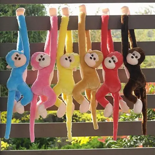 Милые визг обезьяна плюшевые длинные руки животных игрушка кукла Гиббонс подарок