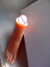 Foot Fetish Artificial Vagina Sex Toys for Men,Solid Silicone Vagina Feet for Adult,Lifelike Skin Fake Feet Pocket Pussy