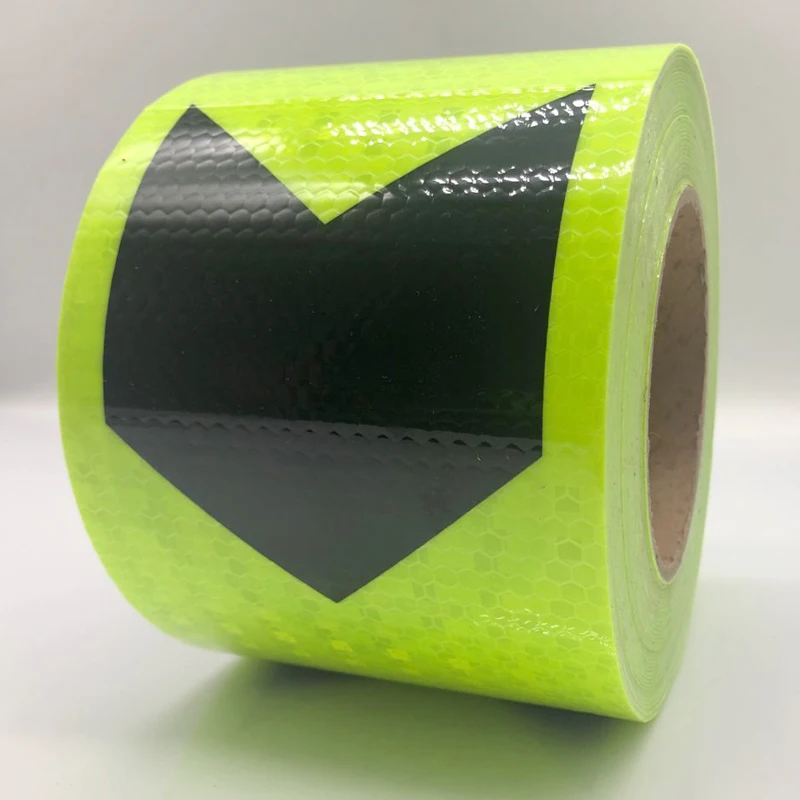 10cmx5m High quality Safety Reflective Warning Tape Conspicuity Film Sticker Multicolor