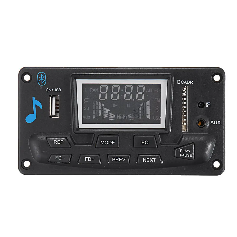Multi Function Bluetooth MP3 Audio Lossless APE Decoder Board With APP Control EQ FM Spectrum Display For Amplifiers