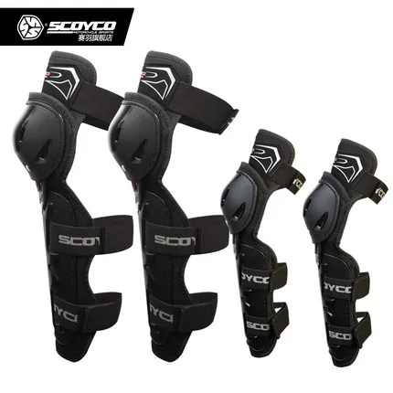 Новое поступление, защитные наколенники для мотогонок SCOYCO, наколенники для мотогонок, наколенники для мотокросса, защитное снаряжение, K11-2 - Цвет: knee and elbow