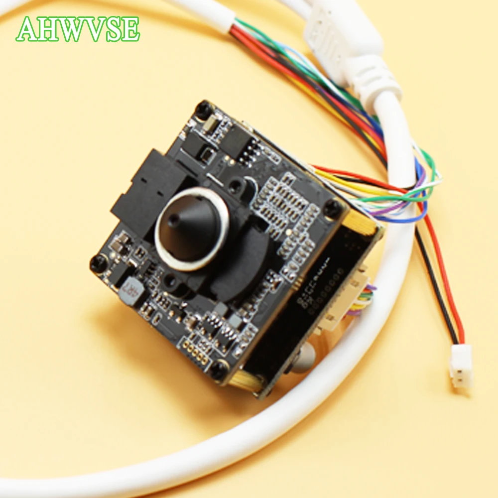 DIY H.265 POE IP Камера с 3 7 мм объектив черный светильник IPC CCTV модуль печатной платы 1080P