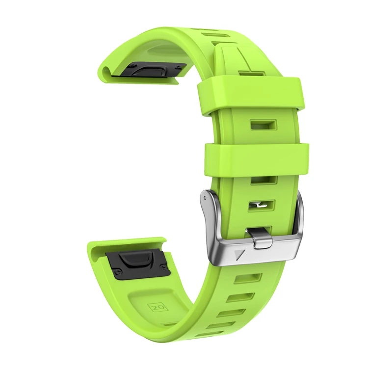 20 мм мягкий силиконовый резиновый ремешок для часов Garmin Fenix 5S/Fenix5S plus Смарт-часы с заменой ремешка умный Браслет - Цвет: green