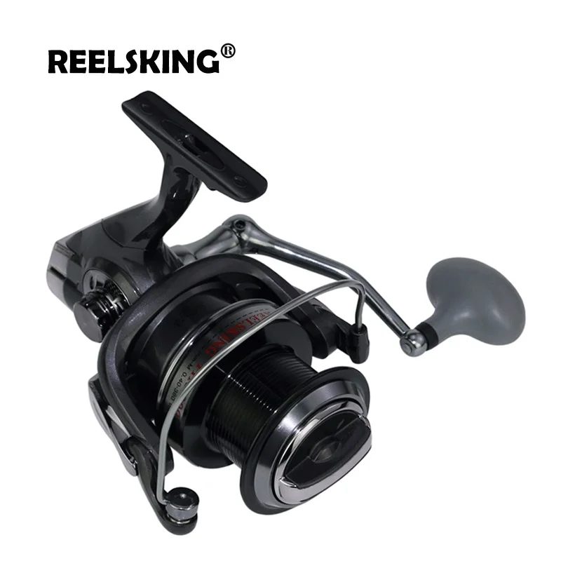 Рыболовная катушка REELSKING макс. усилие фрикциона 18 кг 3 8: 1 дальнее металлическое