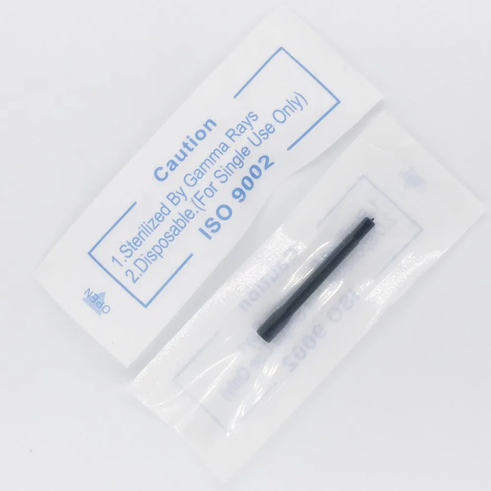 

Black Disposable Tattoo Pigment Ink Mixer Stirring Rods for Microblading Tattoo Coloring Machine individual package