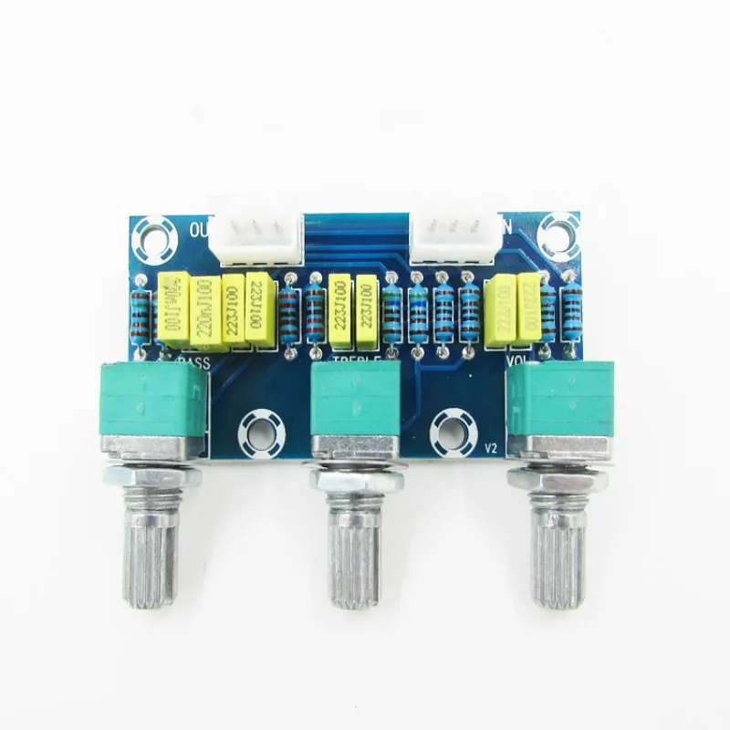 

Passive Tone Board Amplifier Preamp Power Module Low High Sound Adjustment XH-M802 Electonic DIY PCB