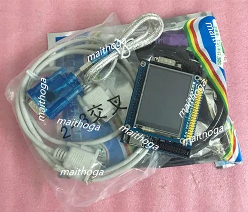 Maithoga MINI STM32F103VET6 макетная плата+ 2,4 дюймовый TFT lcd сенсорный экран-uCOS/uCGUI