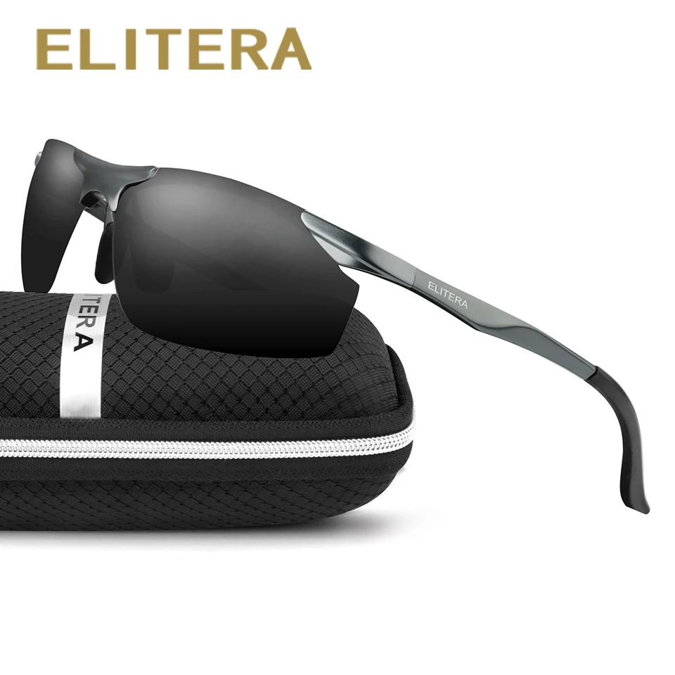 Солнцезащитные очки ELITERA E8179 мужские Поляризованные в алюминиевой оправе |
