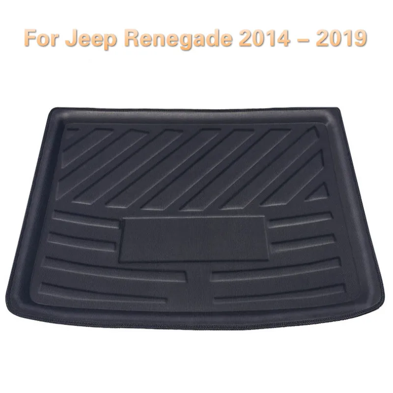 Rear Trunk Cargo Mat For Jeep Renegade 2014 2015 2016 2017 2019 2018 Boot Cargo Liner Tray Floor
