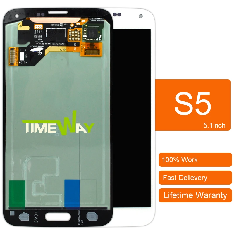 Prix pour DHL 1 pcs D'origine Pour Samsung S5 I9600 Lcd Écran Avec Écran Tactile Digitizer Assemblée Blanc Bleu Prix pour DHL 1 pcs D'origine Pour Samsung S5 I9600 Lcd Écran Avec Écran Tactile Digitizer Assemblée Blanc Bleu