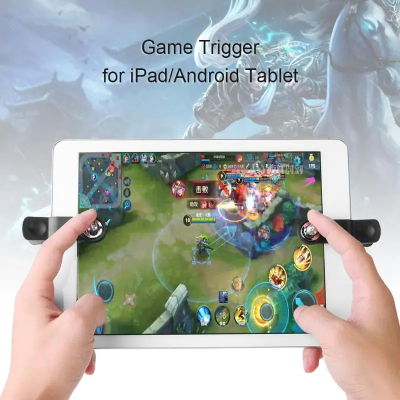 

2Pcs Aim Key Free Fire Button for Pubg Tigger Mobile Game Joystick for Pubg Controller Game Accessories for iPad Android Tablet