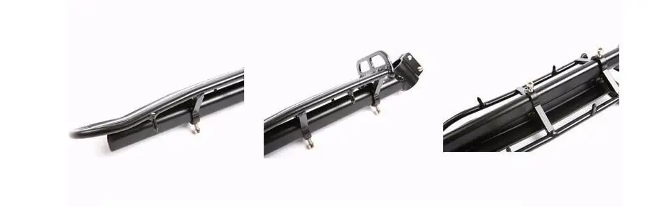 Flash Deal AOXIN Bicycle rear shelf / mountain bike flat telescopic racks 1