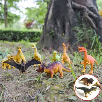 

12 ~ 10cm Dinosaur Play Toy Animal Action Figures Novelty Fashion Collection