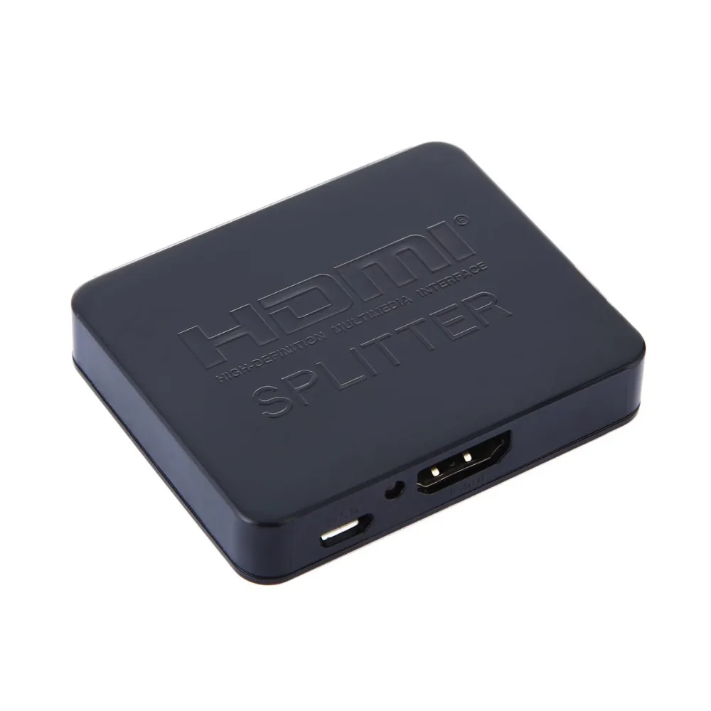 300 шт./лот Бесплатная доставка 1080P 3D 4K HDMI сплиттер переключатель 1*2 1 вход 2 выхода