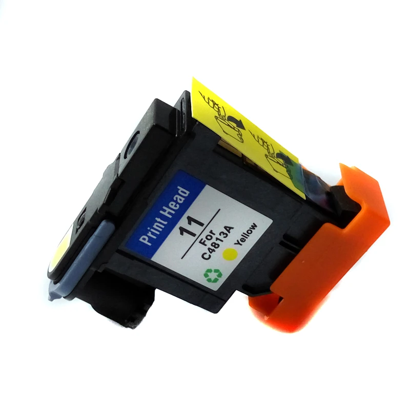 3 шт. совместимый для hp11 желтый C4813A печатающая головка 11 OfficeJet 9110 9130 1000 1100 1200 2200 2280
