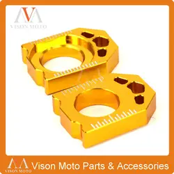 CNC сзади сеть adjuster мост блок для Suzuki RMZ250 04-16 RMZ450 05-16 RMX450Z 10-15 мотокросс Байк Off Road Мотоцикл