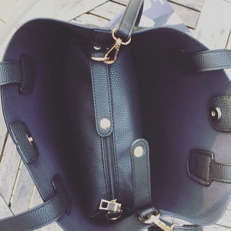 Женская сумка из мягкой искусственной кожи Wobag женская через плечо двух частей