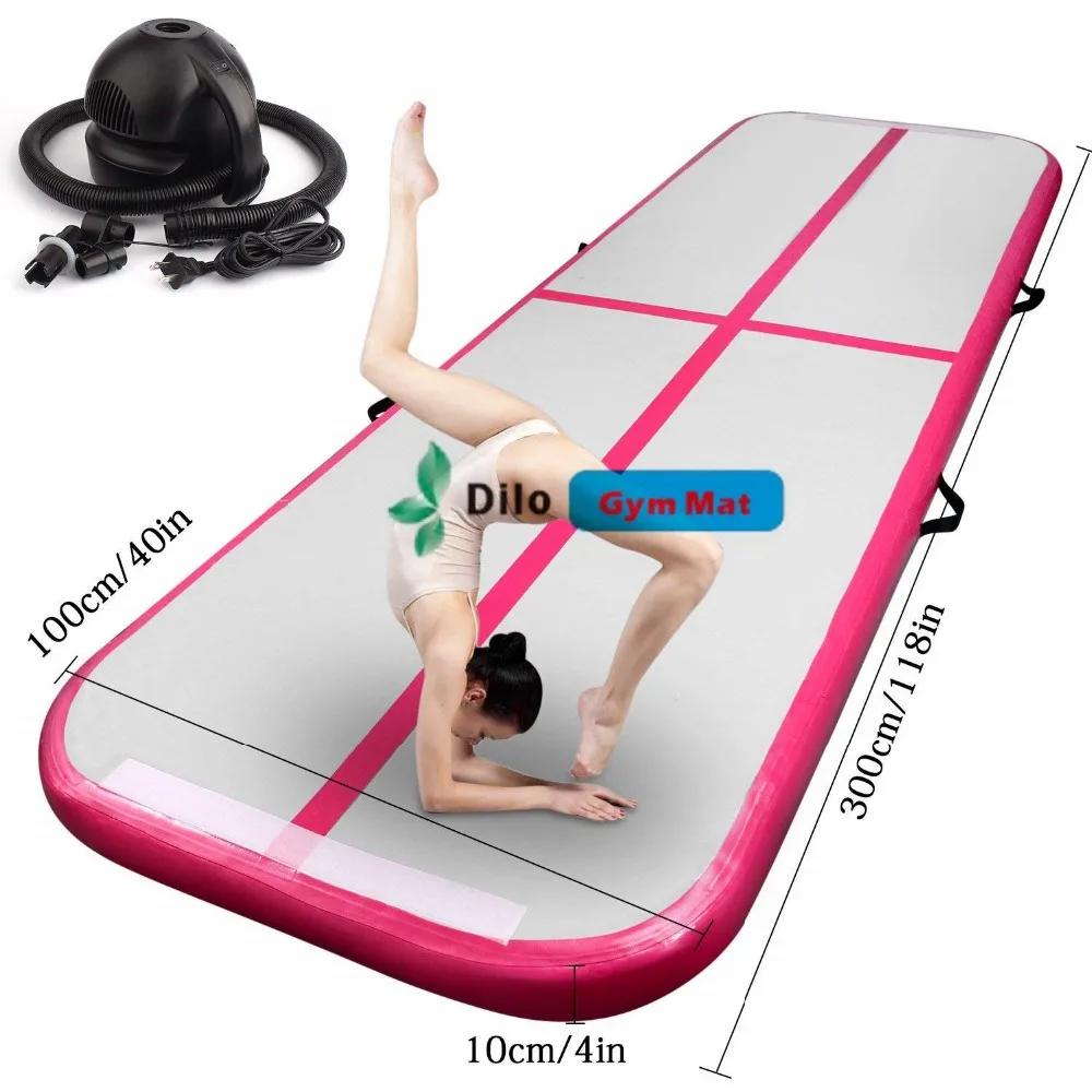 

Free Shipping Gym Mat Inflatable Air Tumble Track for Sale,Inflatable Gymnastics Mat For Home use/training
