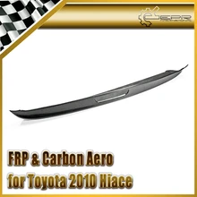 Автомобиль Стайлинг для Toyota Hiace 2010 200 Тип углерода Волокно задний спойлер