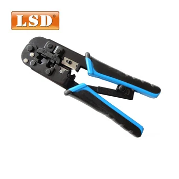 LT-N5684R network cable crimper, 8P8C/RJ45, 6P6C/RJ-12, 6P4C/RJ-11 telecom RJ45 crimping plier phone cable Modular Crimping Tool 1
