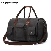 Новые дорожные сумки большой емкости холщовые дорожные сумки выходные сумки на плечо с несколькими карманами с верхней ручкой сумки-тоут