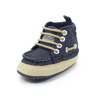 

Delebao New Baby Shoes Lace-up Newborn Sneaker Baby Boy Shoes New Hot Sale 0-15 Months Cotton Soft Sole First Walkers Wholesale