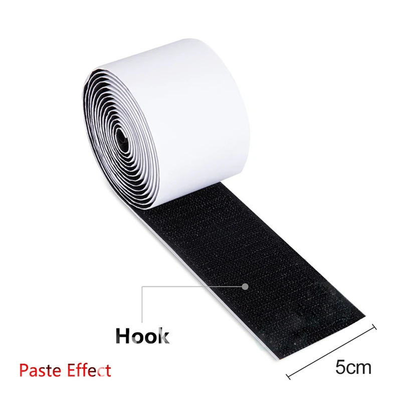 Adhesive Guitar Pedal Board Pedalboard Pedals Mounting Tape Length 2M Width 5CM Hook Loop Guitar Accessories