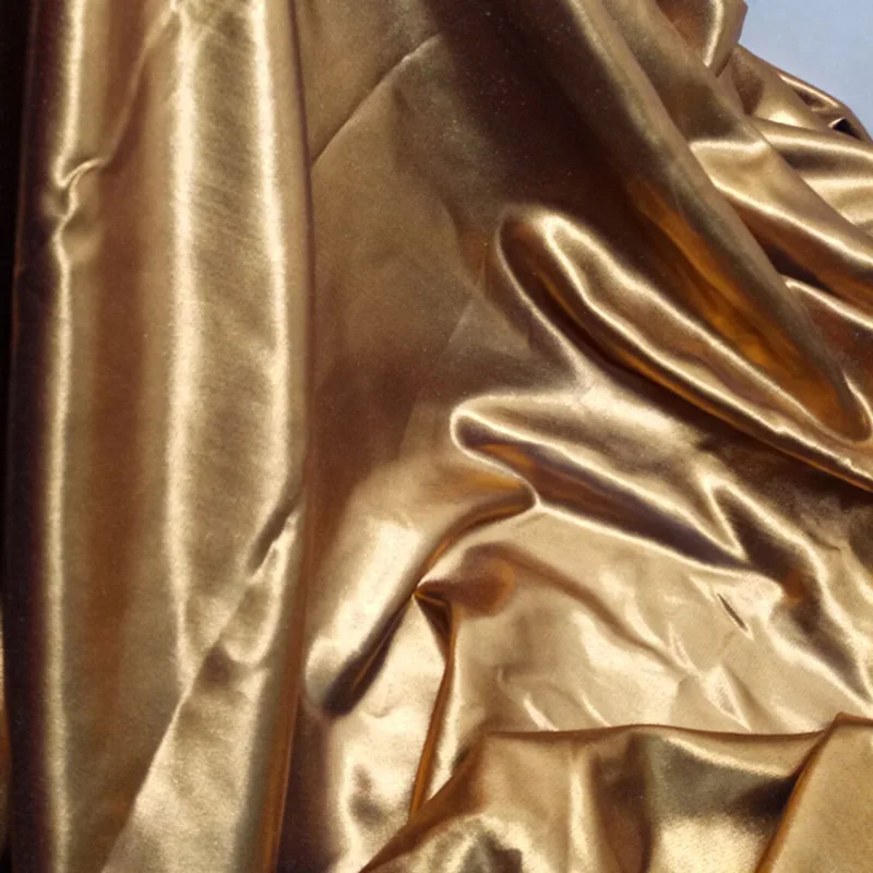 

Super Deal Cosplay Chiffon Bronzed shiny fabric bronzing costume dress fabric DIY