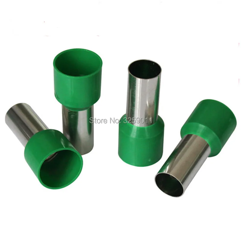 Pces Friso Elétrico Bloco Terminal Fio Conector Cabo Extremidade Virola Tubular Pre-isolante Awg 10 6.0mm 500 E6012 6 fio conector cabo extremidade virola tubular pre-isolante e6012 awg 10 6.0mm