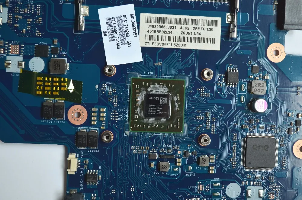 Высококачественная материнская плата для ноутбука совместимая с HP Pavilion 15 G ZSO51 LA