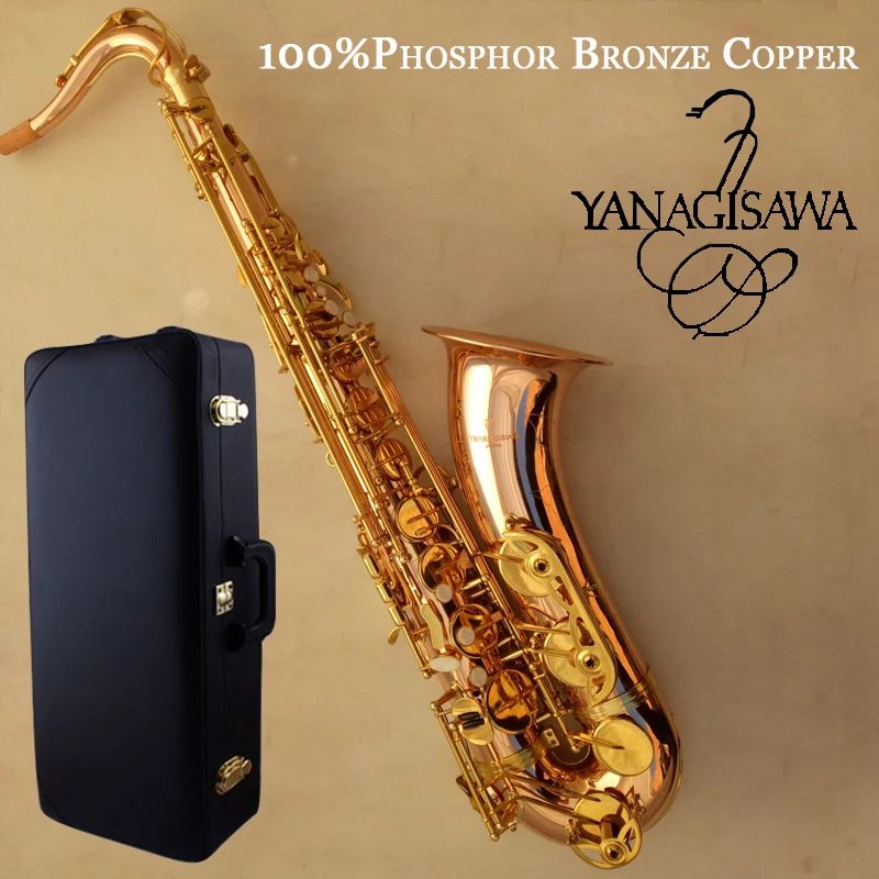 

Original Product YANAGISAWA T-992 T-WO20 Bb Phosphor bronze copper High Quality Sax Professionally Paragraph Music free shipping