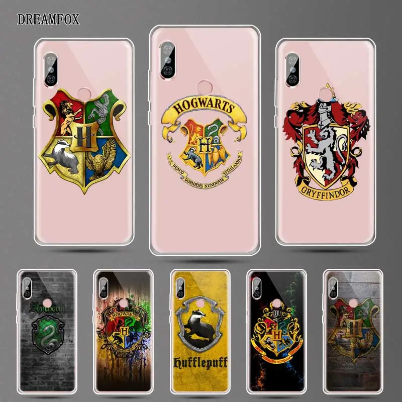 

DREAMFOX N048 Harry Potter Slytherin School Soft TPU Silicone Cover For Xiaomi Redmi Note 3 4 5 Plus 3S 4A 4X 5A Pro Global Case