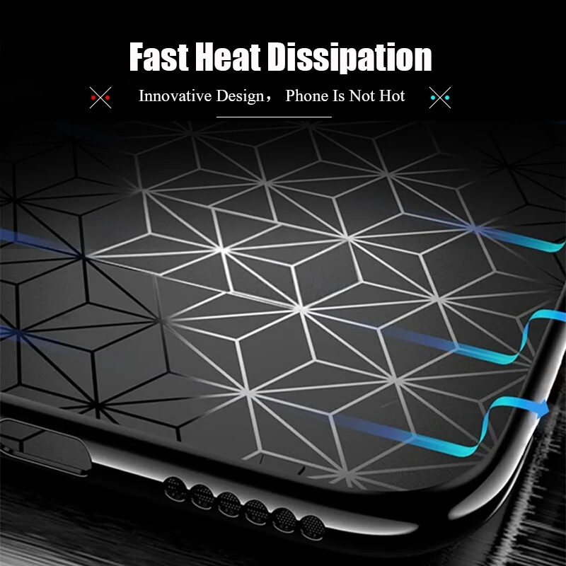 Hisomone Luxury Animal Tempered Glass Case For iPhone 7 7Plus Silicon Phone Case For iPhone X 8 8Plus 6 6S Plus Cover Coque