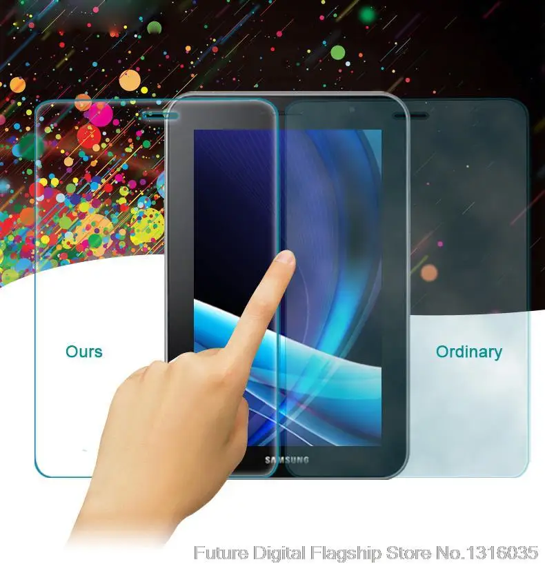 Лучшее закаленное стекло премиум класса для Samsung Galaxy Tab 2 7.0 P3100 P3110 P3108 9H Жесткая