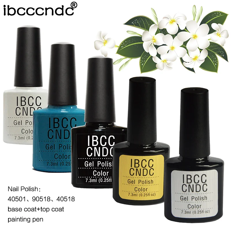 

IBCCCNDC UV Gel Nail Polish Nail Art Set Nail Varinish Primer Base and Top Lasting Glitter Nail Sticker Beauty Salon Blue Lotus