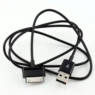 

Charmory High quality black fashion Type charging usb data cable for telephones with one wide side